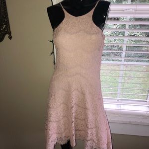 Beautiful Nude/Pink Lace Dress